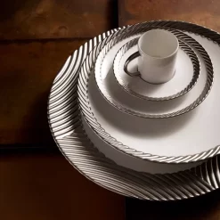 Deals 🔔 L'Objet Corde Dinnerware Platinum 💯