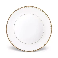Coupon 🔔 L'Objet Aegean Dinner Plate White/24k Gold 🌟