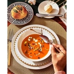 Coupon 🔔 L'Objet Aegean Dinner Plate White/24k Gold 🌟 -L'Objet Shop unnamed file 136