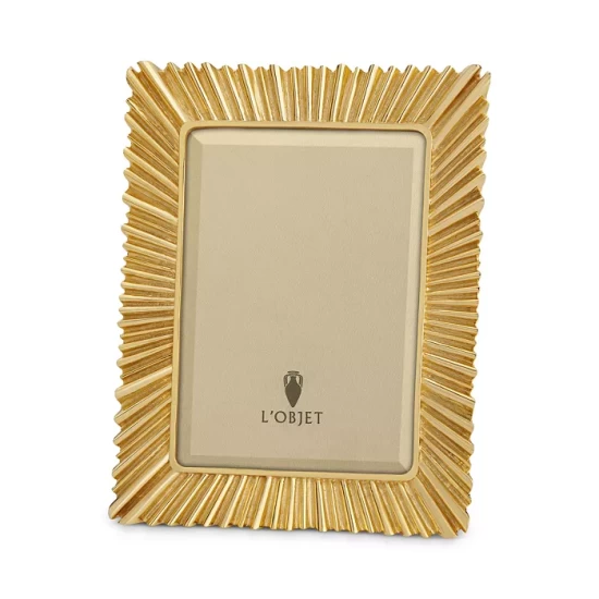 Best Pirce 👏 L'Objet Ray 5" X 7" Picture Frame Gold ❤️ 3 Best Pirce 👏 L'Objet Ray 5" X 7" Picture Frame Gold ❤️