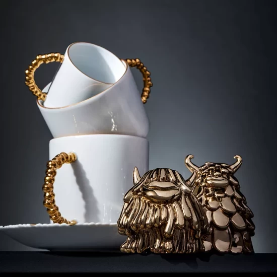 Hot Sale ๐ L'Objet Haas Mojave Tea Cup With Gold Accents ๐ 4 Hot Sale ๐ L'Objet Haas Mojave Tea Cup With Gold Accents ๐ - Image 2