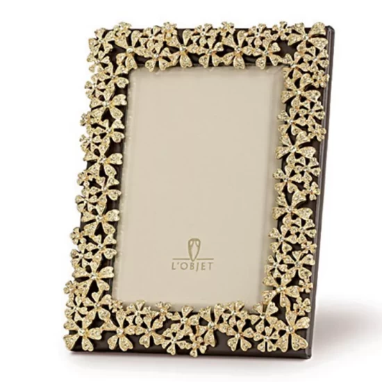 Coupon 😀 L'Objet Gold Garland Frame 👏 3 Coupon 😀 L'Objet Gold Garland Frame 👏