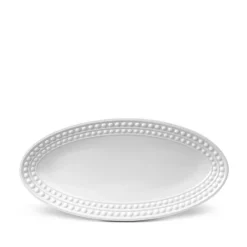 Best reviews of 😍 L'Objet Perlee White Oval Platter, 14" X 7" ⭐