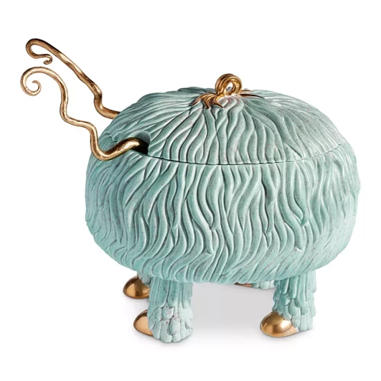 Promo ๐งจ L'Objet Haas Fox Salad Monster Serving Bowl Blue/green ๐ 6 Promo ๐งจ L'Objet Haas Fox Salad Monster Serving Bowl Blue/green ๐ - Image 4