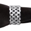 Coupon 🧨 L'Objet Matte Braid Napkin Jewel Rings, Set Of 4 Platinum 🤩 -L'Objet Shop unnamed file 325