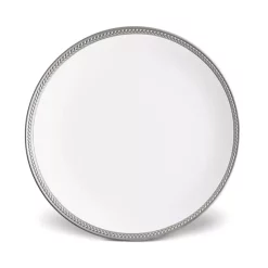 New 🤩 L'Objet Soie Tressée Dinner Plate Platinum 🛒 -L'Objet Shop unnamed file 332