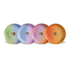 New 😉 L'Objet Lito Eye Canape Plate Purple/orange 🎁 -L'Objet Shop unnamed file 38