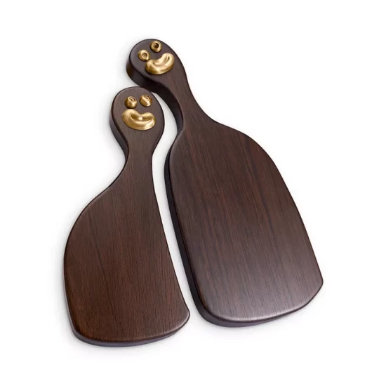 Discount ❤️ L'Objet L"Objet Haas Cheese Louise Nested Cheese Boards, Set Of 2 Brown/gold 😍 3 Discount ❤️ L'Objet L"Objet Haas Cheese Louise Nested Cheese Boards, Set Of 2 Brown/gold 😍