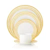 Outlet 🛒 L'Objet Perlee Gold Dinnerware Gold And White 😉 -L'Objet Shop unnamed file 408