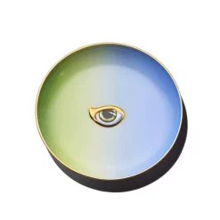 New 😉 L'Objet Lito Eye Canape Plate Purple/orange 🎁 -L'Objet Shop unnamed file 41