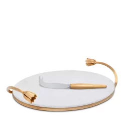 Best reviews of 😍 L'Objet Deco Leaves Cheese Set Silver 🎁