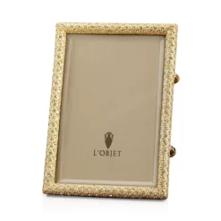 Buy 😀 L'Objet Pave Swarovski Crystal Frame Gold 😍