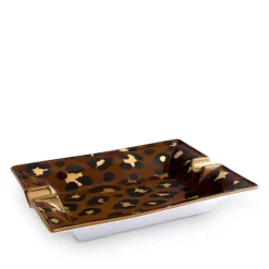 Cheap 😍 L'Objet Leopard Ashtray Brown/gold 💯