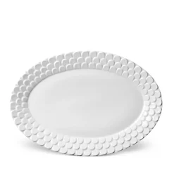 Best Sale ⭐ L'Objet Aegean White Oval Platter 🌟