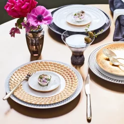 Cheapest 🥰 L'Objet Perlée Platinum Dinner Plate Platinum And White 😍 -L'Objet Shop unnamed file 631