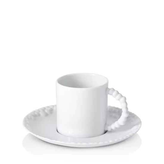 Promo ๐ L'Objet Haas Mojave Espresso Cup & Saucer White ๐ 3 Promo ๐ L'Objet Haas Mojave Espresso Cup & Saucer White ๐