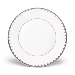 Best Pirce 😉 L'Objet Aegean Gold Filet Dessert Plate Platinum And White 🎉