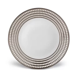 Coupon ✔️ L'Objet Perlée Platinum Charger Platinum And White ⭐