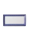 Best Pirce ✔️ L'Objet Perlee Bleu 16" Rectangular Tray Blue, White 👍 -L'Objet Shop unnamed file 751