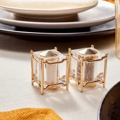 Hot Sale 👍 L'Objet Han Salt & Pepper Shakers Platinum ✔️ -L'Objet Shop unnamed file 89